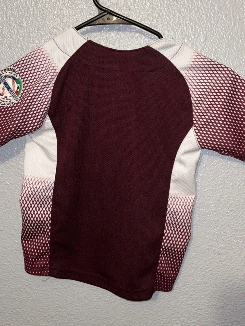 Tomateros de Culiacan kids 4T Maroon Baseball Jersey
